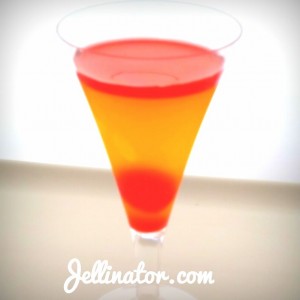 pineapple upside down cake jello shots