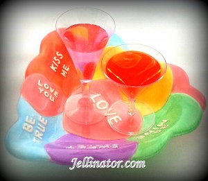 valentine jello shots