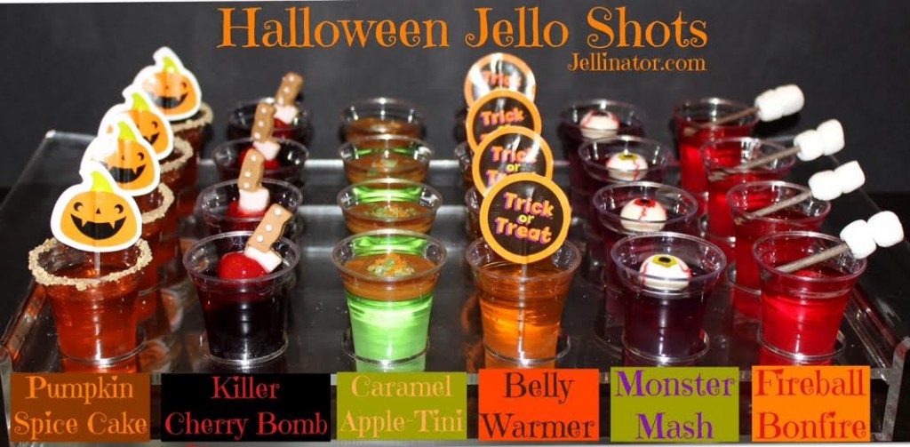 HALLOWEEN JELLO SHOTS