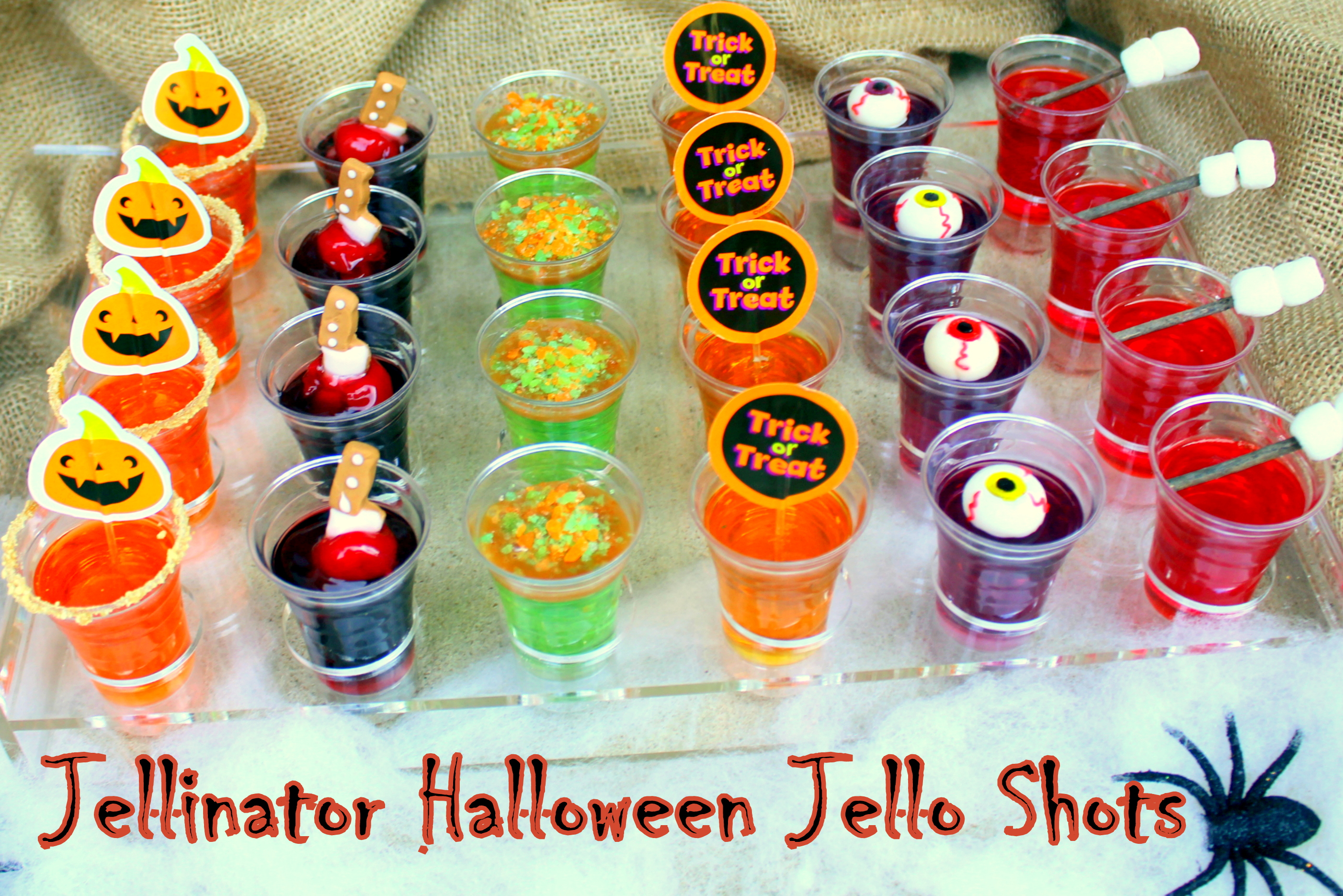 Denture Jello for Halloween 