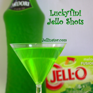 LuckyTini Jello Shots - Jellinator.com
